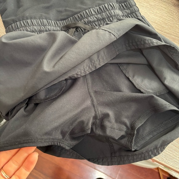 abercrombie Kids Black Athletic Skort Dress One Piece Girls Size 9/10 - Picture 7 of 9